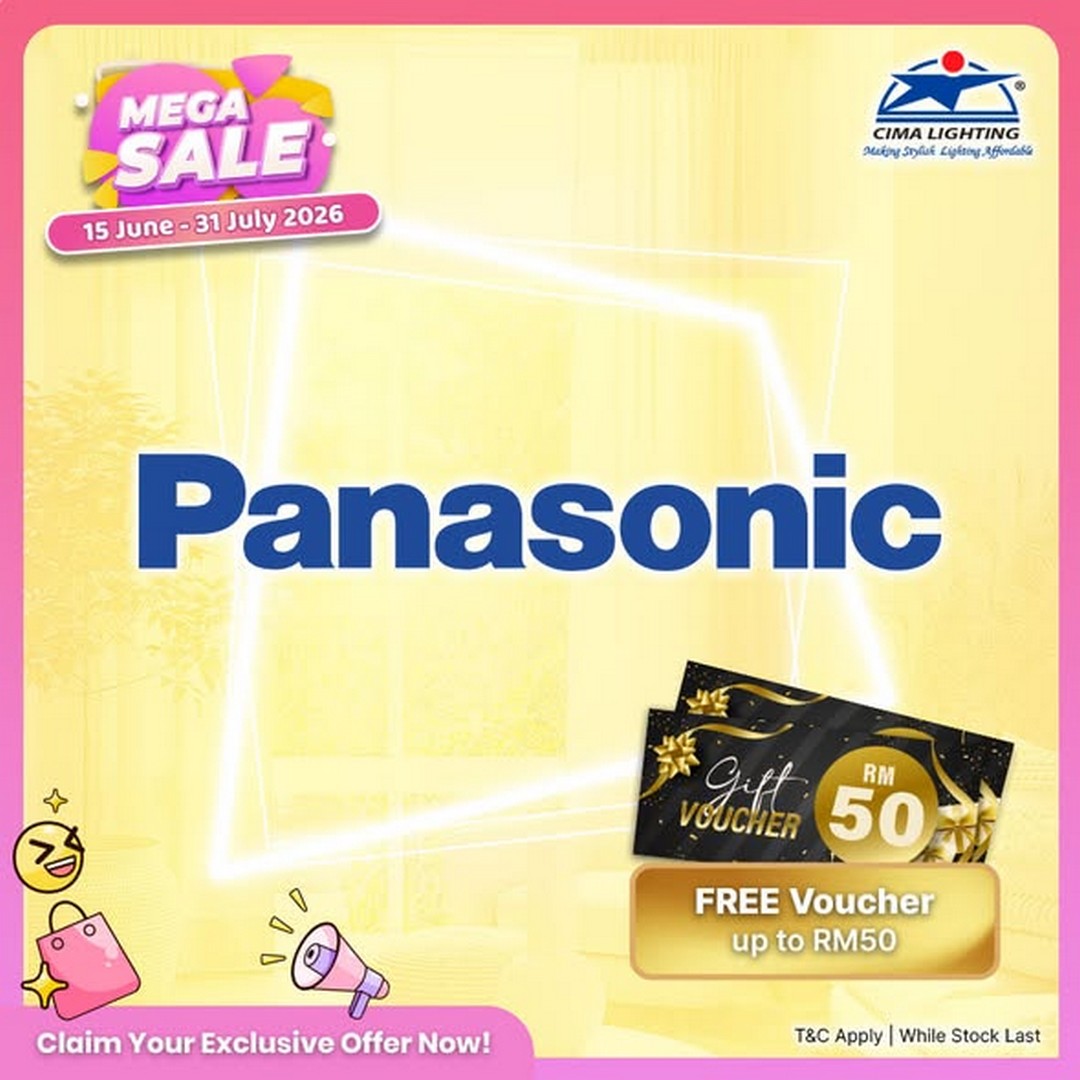 Cima-Lighting-Mega-Sale-3 15 June–31 July 2026: Cima Lighting Mega Sale: Up to 70% Off Home & Electrical Appliances + Free Voucher Deals Across Selected Brands