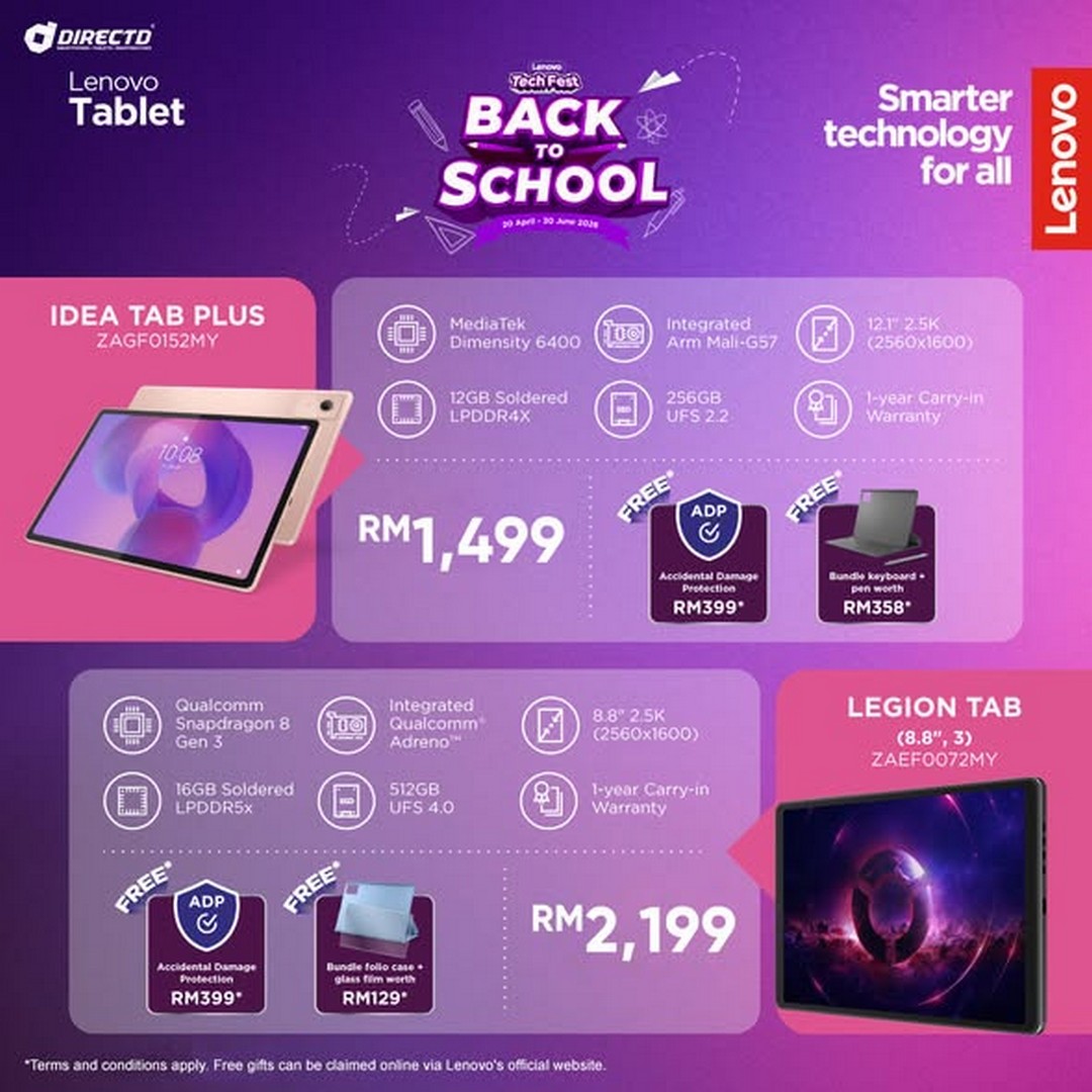 DirectD-Lenovo-Back-to-School-Promotion-2 20 April – 30 June 2026: DirectD Lenovo Back-to-School Promotion – Enjoy Free Gifts Worth Up to RM757 with Selected Lenovo Tablets