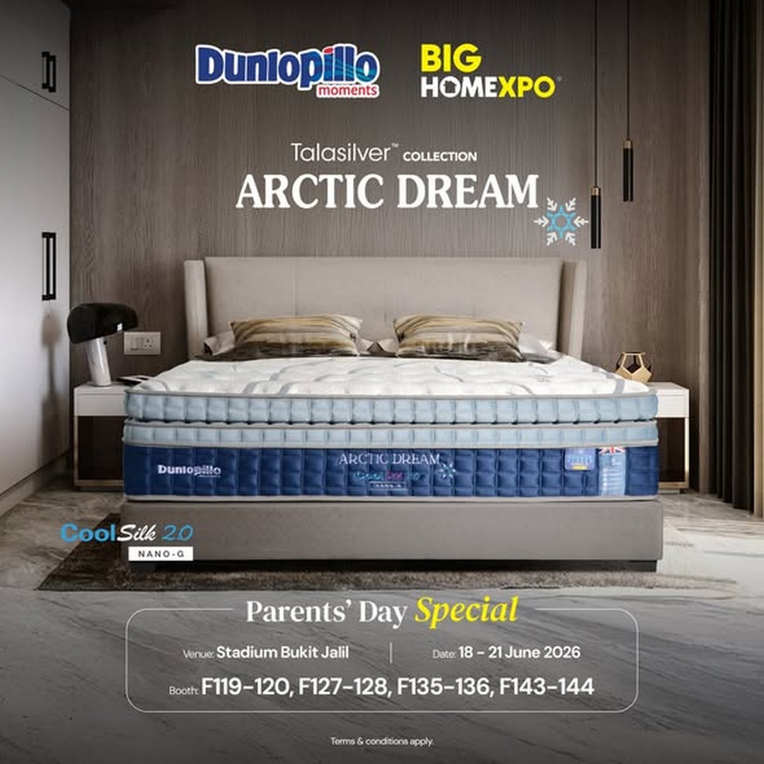 Dunlopillo-Malaysia-Big-Home-Expo-Mattress-Promotion-2 18–21 June 2026: Dunlopillo Malaysia Big Home Expo Mattress Promotion: Exclusive Expo Deals at Stadium Bukit Jalil