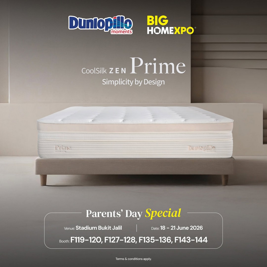 Dunlopillo-Malaysia-Big-Home-Expo-Mattress-Promotion-4 18–21 June 2026: Dunlopillo Malaysia Big Home Expo Mattress Promotion: Exclusive Expo Deals at Stadium Bukit Jalil
