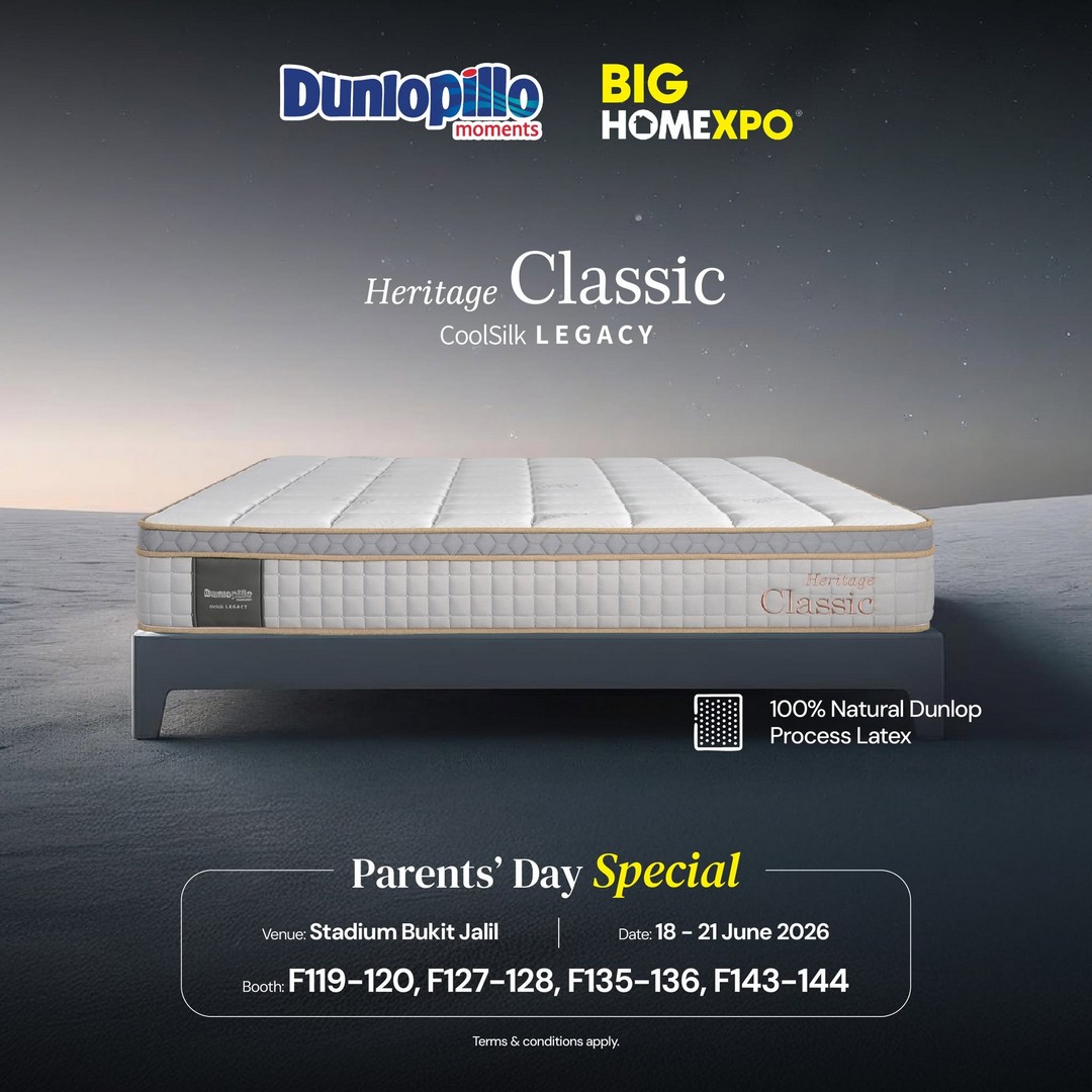 Dunlopillo-Malaysia-Big-Home-Expo-Mattress-Promotion-6 18–21 June 2026: Dunlopillo Malaysia Big Home Expo Mattress Promotion: Exclusive Expo Deals at Stadium Bukit Jalil