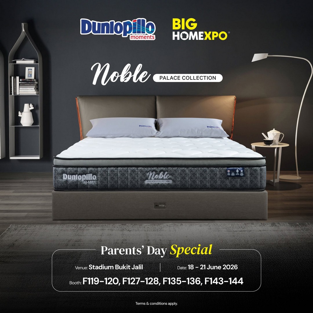 Dunlopillo-Malaysia-Big-Home-Expo-Mattress-Promotion-7 18–21 June 2026: Dunlopillo Malaysia Big Home Expo Mattress Promotion: Exclusive Expo Deals at Stadium Bukit Jalil