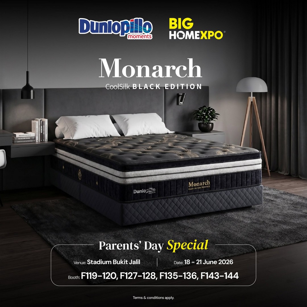 Dunlopillo-Malaysia-Big-Home-Expo-Mattress-Promotion-8 18–21 June 2026: Dunlopillo Malaysia Big Home Expo Mattress Promotion: Exclusive Expo Deals at Stadium Bukit Jalil