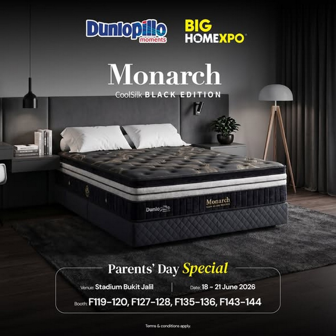 Dunlopillo-Malaysia-Big-Home-Expo-Mattress-Promotion 18–21 June 2026: Dunlopillo Malaysia Big Home Expo Mattress Promotion: Exclusive Expo Deals at Stadium Bukit Jalil