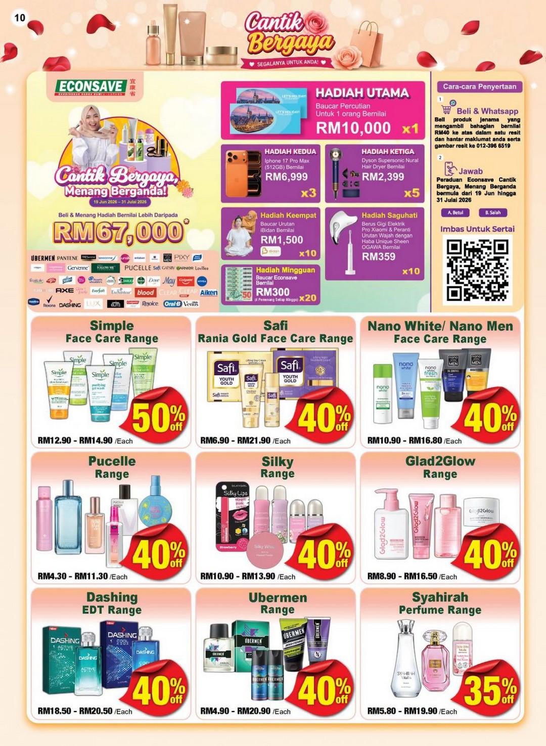 Econsave-Malaysia-Cantik-Bergaya-Menang-Berganda-Promotion-Giveaway-9 19-30 June 2026: Econsave Malaysia Cantik Bergaya, Menang Berganda Promotion & Giveaway: Up to 50% OFF Personal Care + Win RM67,000 Worth of Prizes