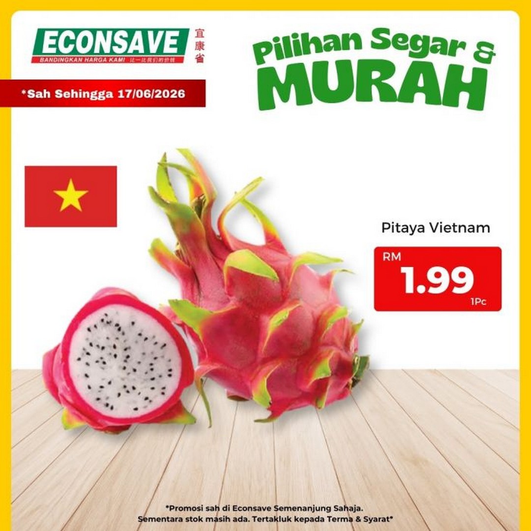 Econsave-Pilihan-Segar-Murah-Fresh-Grocery-Promotion-1 10-17 June 2026: Econsave, Pilihan Segar & Murah Fresh Grocery Promotion, Fresh Groceries from RM0.99 in Semenanjung Malaysia