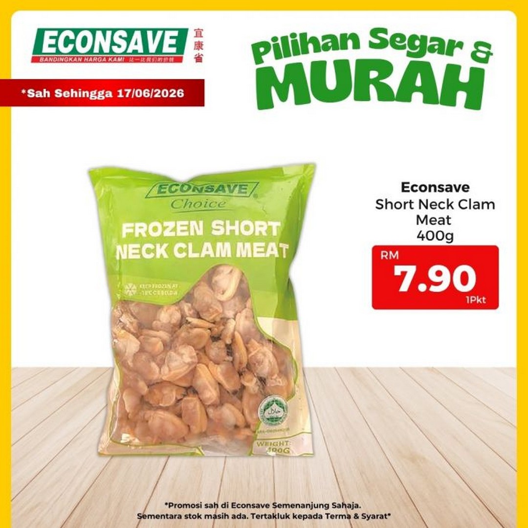 Econsave-Pilihan-Segar-Murah-Fresh-Grocery-Promotion-10 10-17 June 2026: Econsave, Pilihan Segar & Murah Fresh Grocery Promotion, Fresh Groceries from RM0.99 in Semenanjung Malaysia