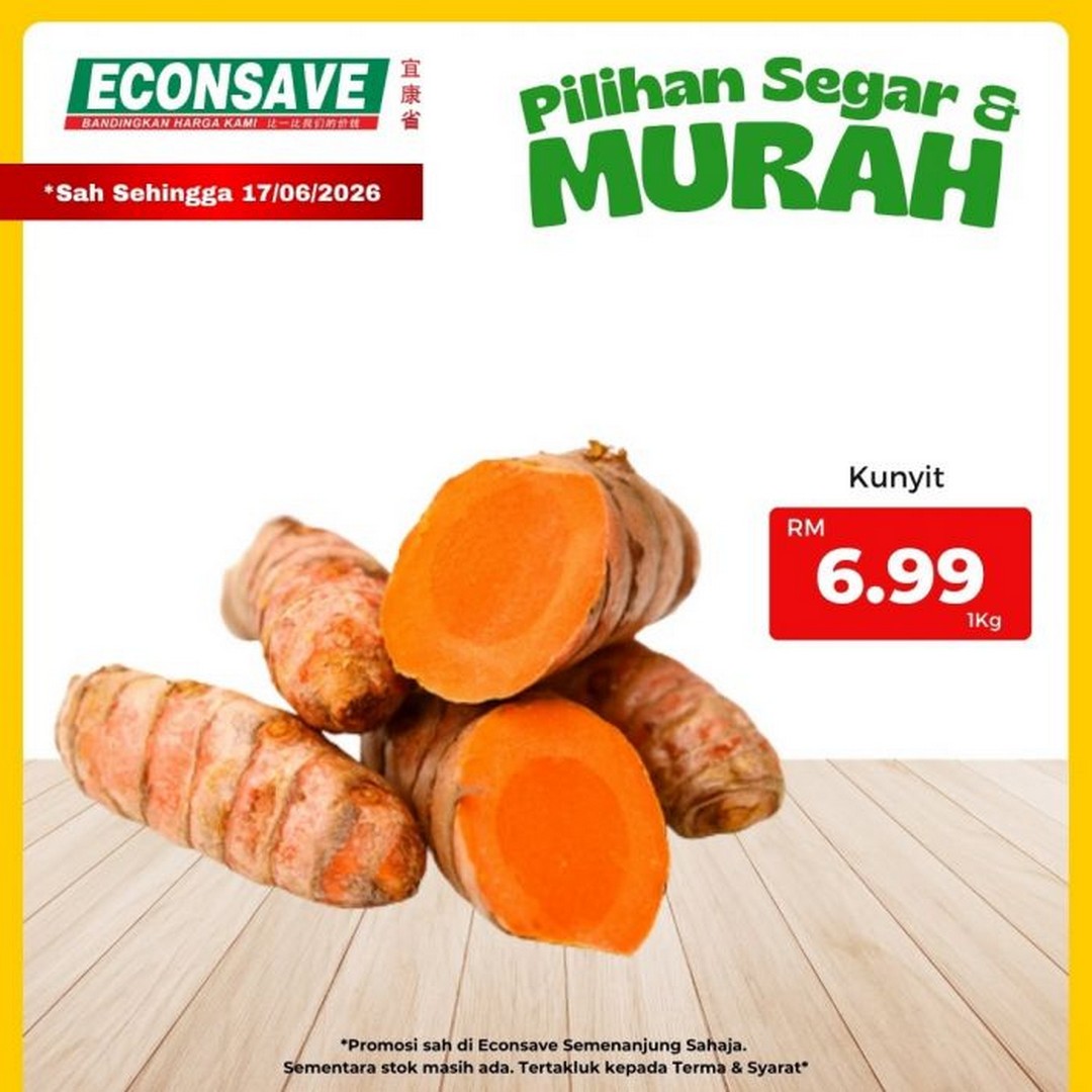 Econsave-Pilihan-Segar-Murah-Fresh-Grocery-Promotion-5 10-17 June 2026: Econsave, Pilihan Segar & Murah Fresh Grocery Promotion, Fresh Groceries from RM0.99 in Semenanjung Malaysia