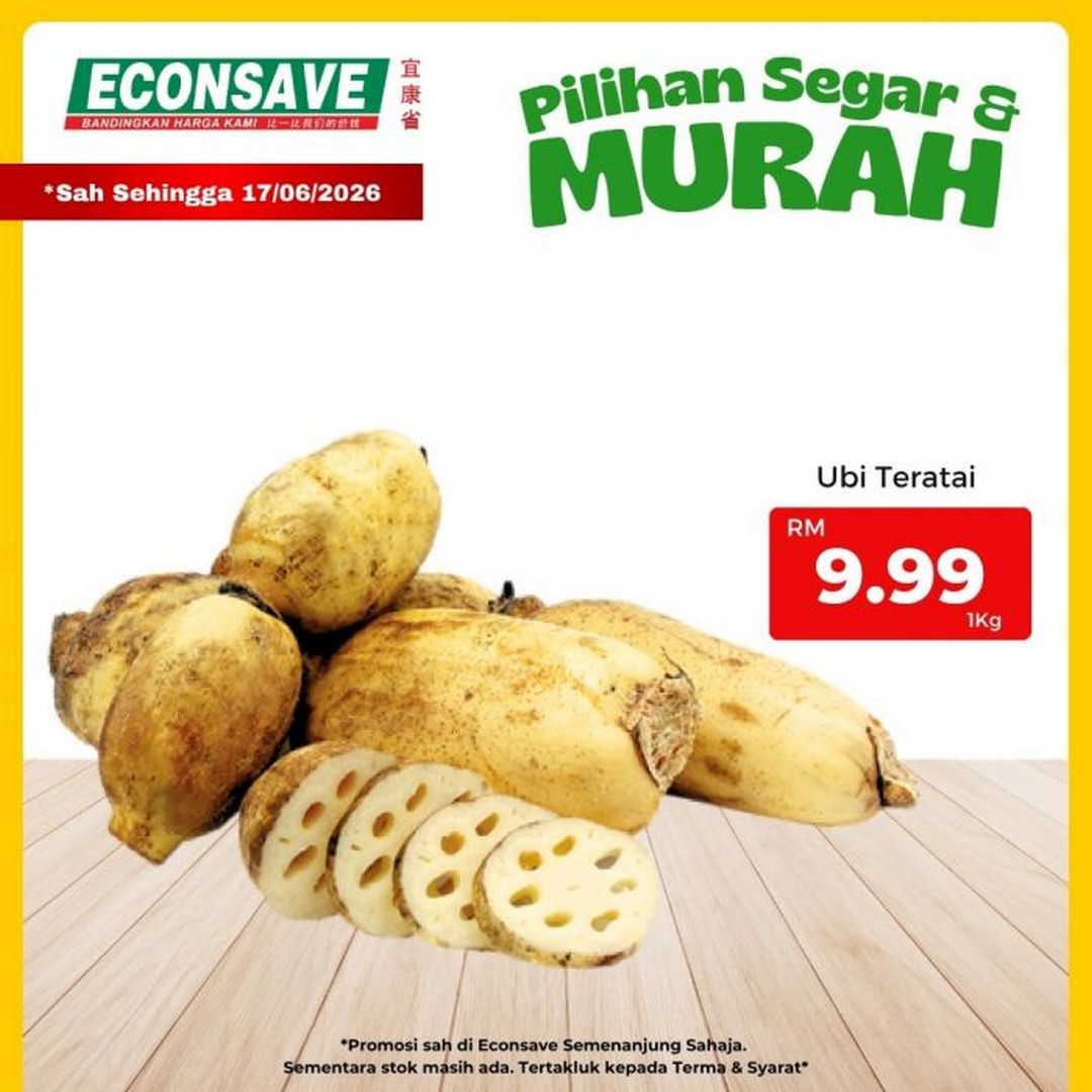 Econsave-Pilihan-Segar-Murah-Fresh-Grocery-Promotion-6 10-17 June 2026: Econsave, Pilihan Segar & Murah Fresh Grocery Promotion, Fresh Groceries from RM0.99 in Semenanjung Malaysia