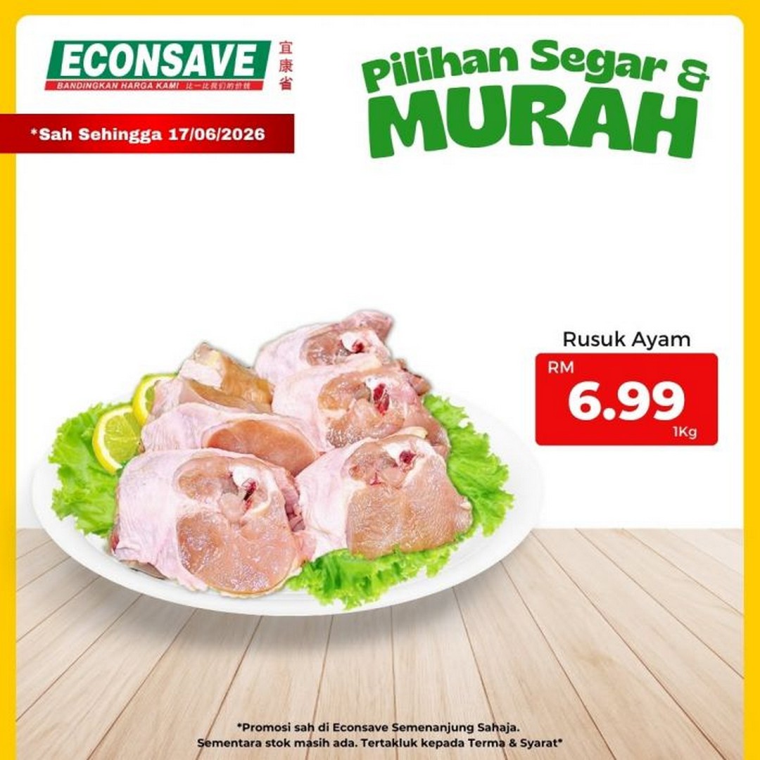 Econsave-Pilihan-Segar-Murah-Fresh-Grocery-Promotion-9 10-17 June 2026: Econsave, Pilihan Segar & Murah Fresh Grocery Promotion, Fresh Groceries from RM0.99 in Semenanjung Malaysia