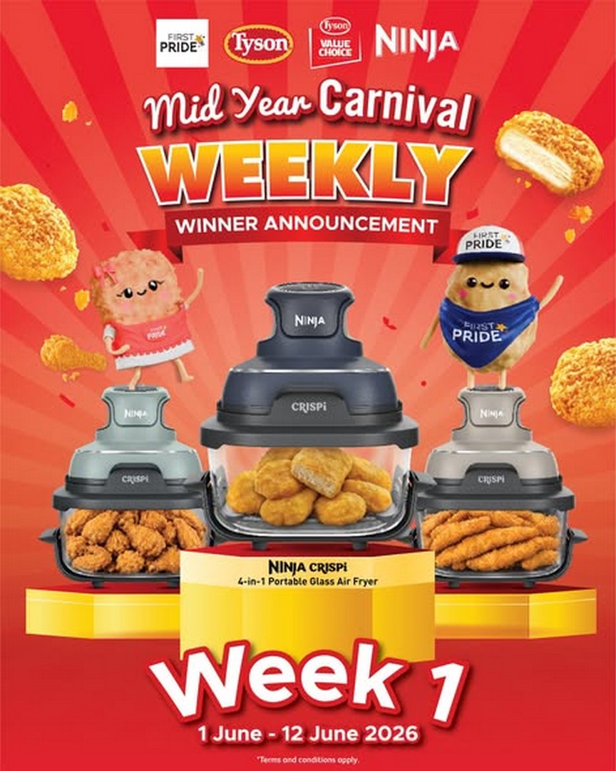 First-Pride-Malaysia-Mid-Year-Carnival-Promotion-1 Now till 31 July 2026: First Pride Malaysia Mid-Year Carnival Promotion – Buy Any 2 Packs and Stand a Chance to Win a Ninja CRISPi 4-in-1 Portable Glass Air Fryer