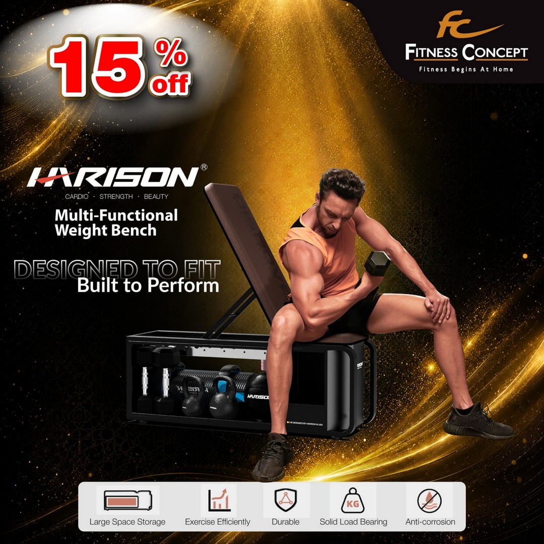 Fitness-Concept-Wesak-Day-Flash-Sale-15 29 May – 2 June 2026: Fitness Concept Wesak Day Flash Sale – Save Up to RM1,600 on Home Fitness Equipment and Enjoy Exclusive Rewards