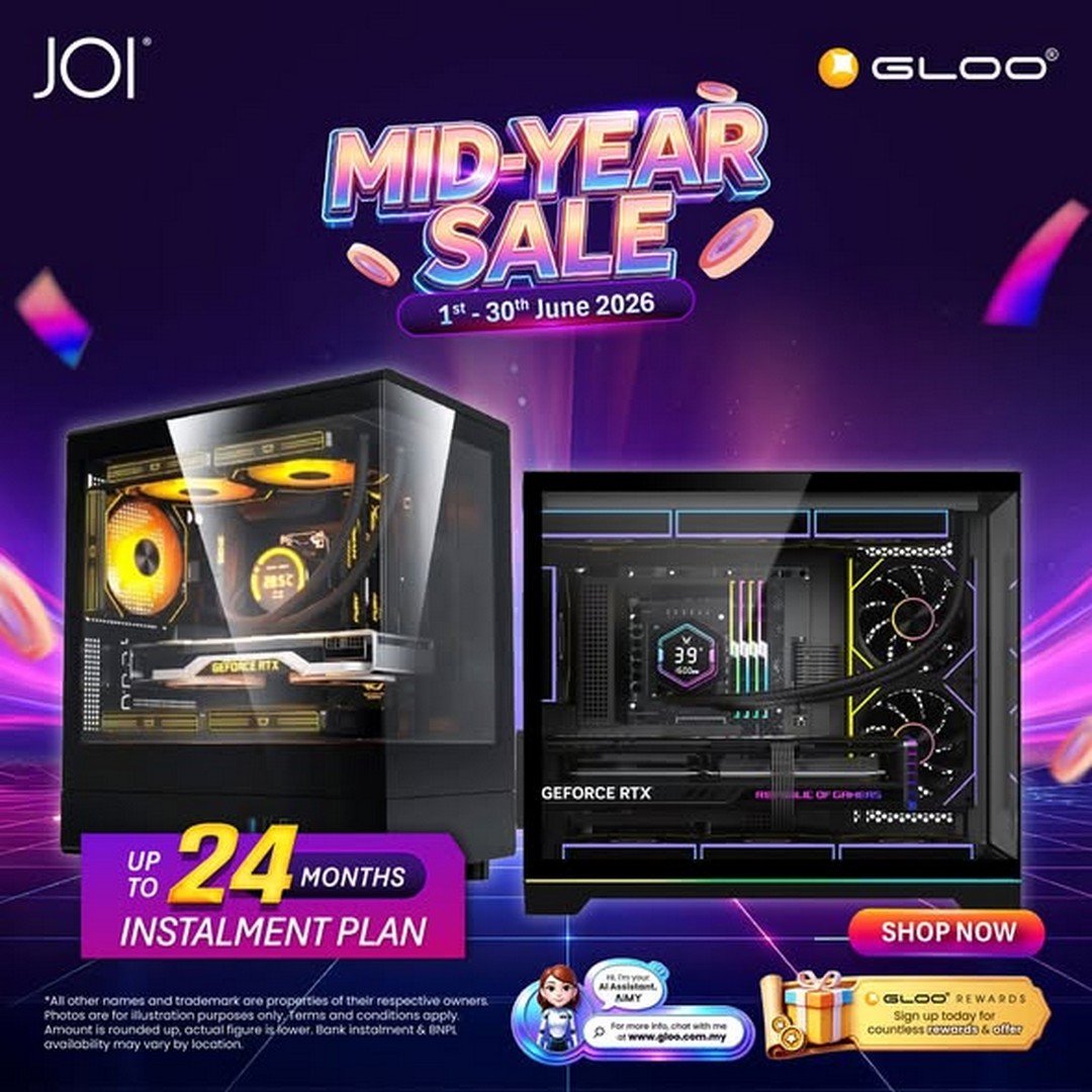 GLOO-Mid-Year-Sale-Gaming-PC-Promotion Now till 30 June 2026: GLOO Mid-Year Sale, Gaming PC Promotion with Easy Instalment Plans and Hyperstore Exclusive Deals