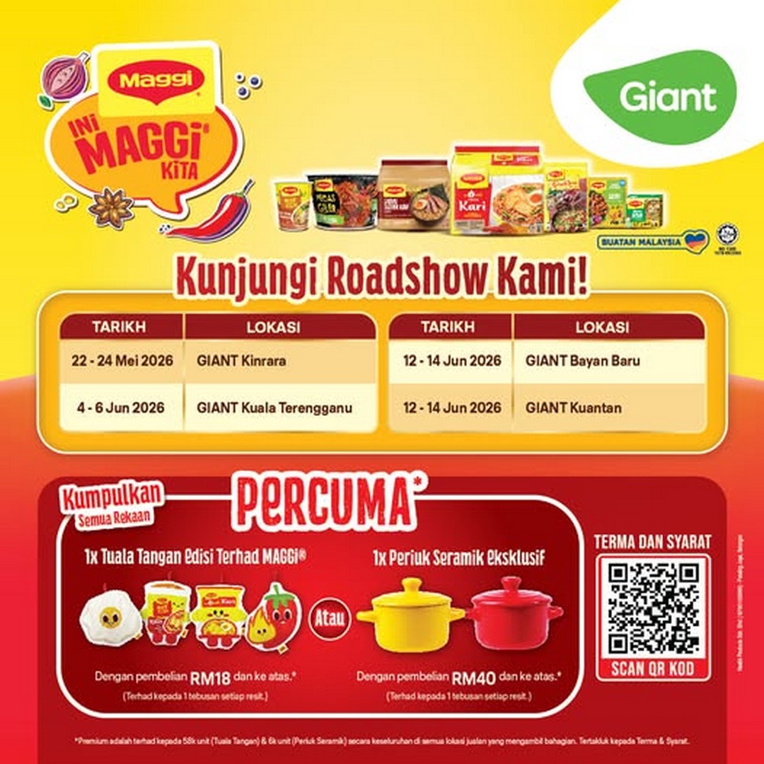 Giant-Malaysia-MAGGI-MAGGIKita-Roadshow-Promotion 4–14 June 2026: Giant Malaysia: MAGGI #MAGGIKita Roadshow Promotion & Cooking Demo Event at Selected Giant Stores