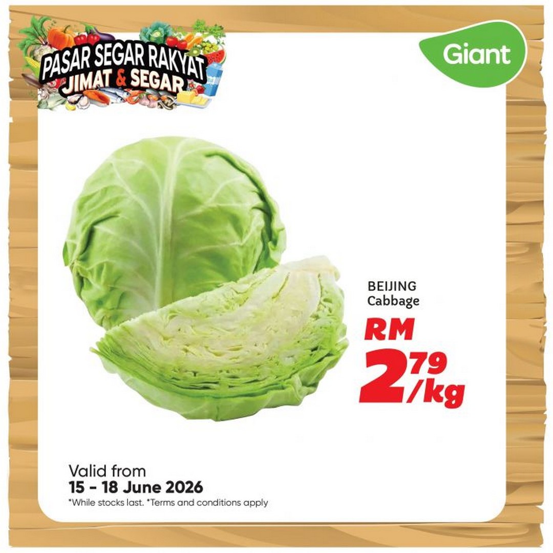 Giant-Malaysia-Pasar-Segar-Rakyat-Promotion-4 15-18 June 2026: Giant Malaysia Pasar Segar Rakyat Promotion – Fresh Groceries from RM1.49 with Great Savings on Fruits, Vegetables and Seafood