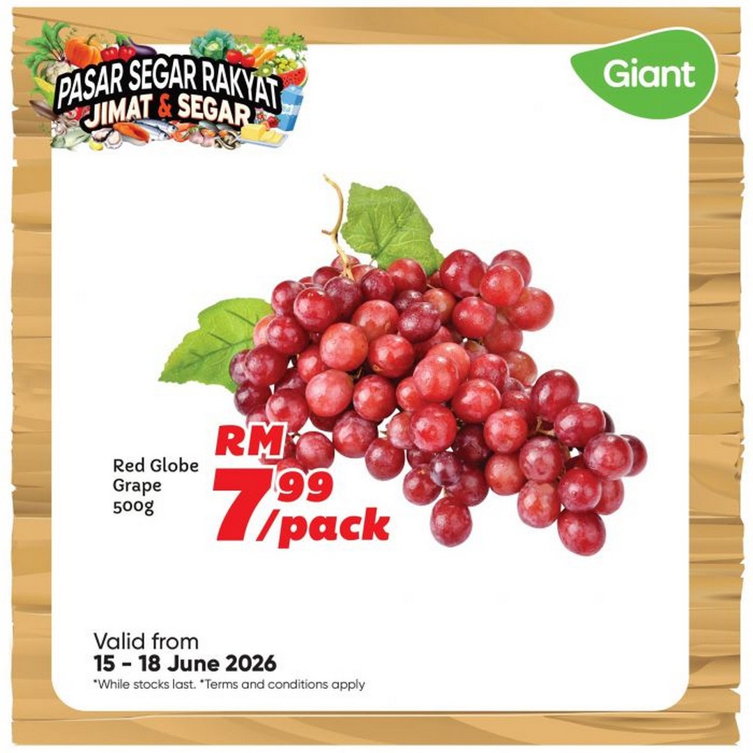 Giant-Malaysia-Pasar-Segar-Rakyat-Promotion-6 15-18 June 2026: Giant Malaysia Pasar Segar Rakyat Promotion – Fresh Groceries from RM1.49 with Great Savings on Fruits, Vegetables and Seafood