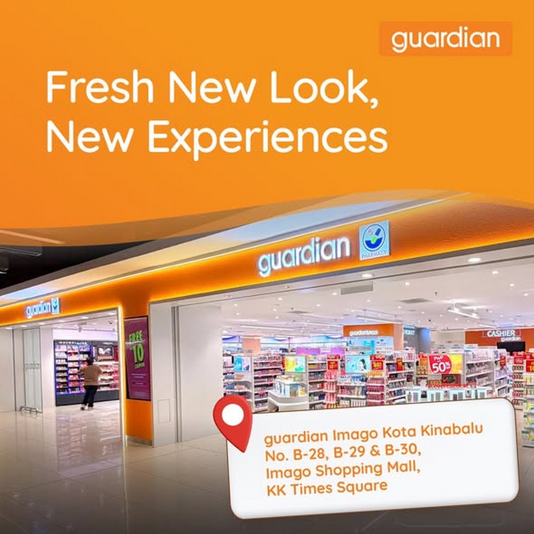 Guardian-Imago-Kota-Kinabalu-Store-Reopening-Promotion 8–21 June 2026: Guardian Imago Kota Kinabalu Store Reopening Promotion – Enjoy Free RM5 Coupon, Additional 5% Rebate, Double MyPoints and More