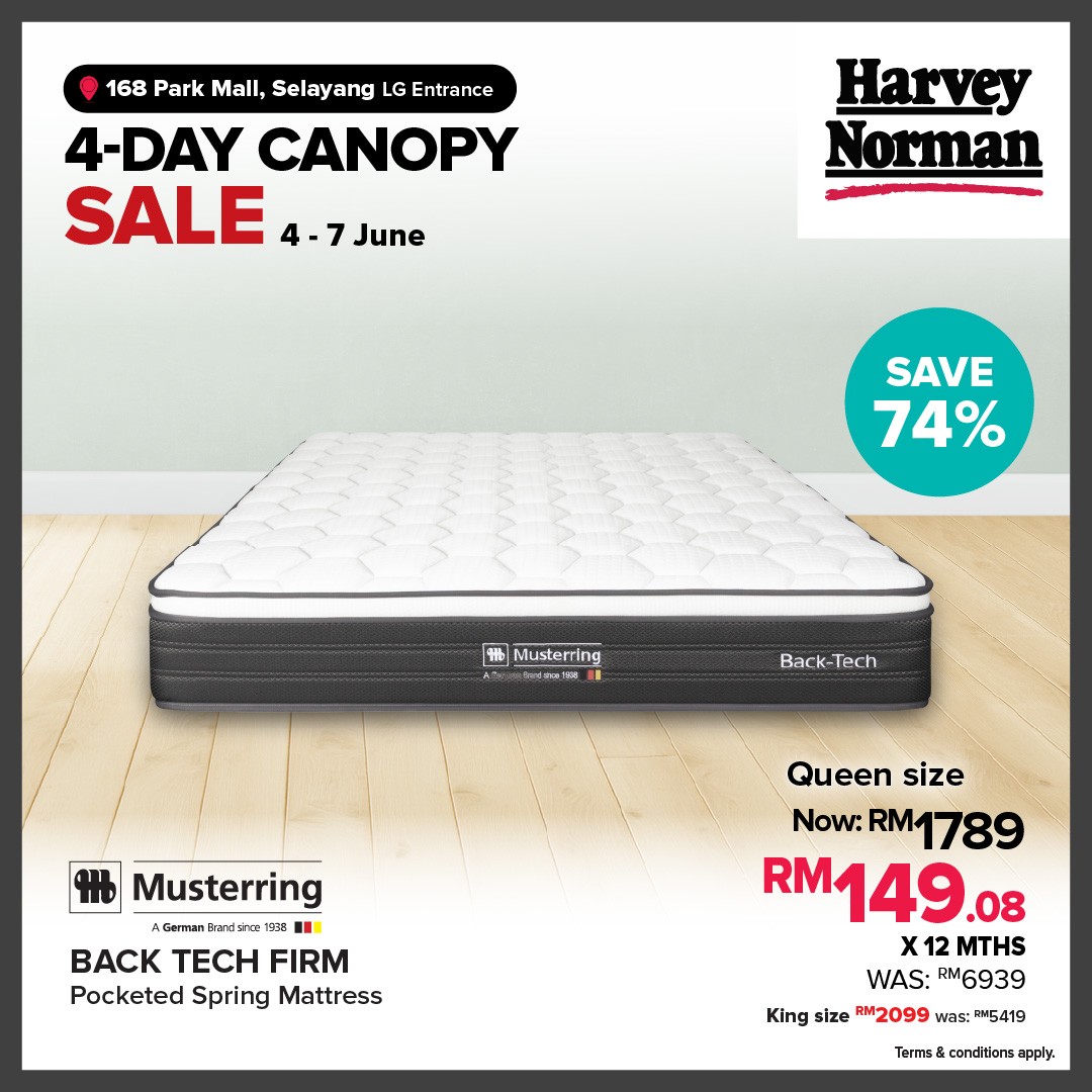 Harvey-Norman-Malaysia-4-Day-Canopy-Sale-10 4–7 June 2026: Harvey Norman Malaysia 4-Day Canopy Sale – Enjoy Up to 80% Off Home Essentials, Furniture, Electronics and More