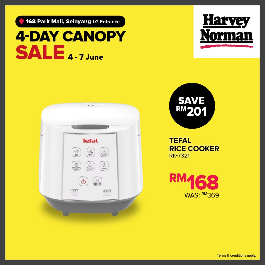Harvey-Norman-Malaysia-4-Day-Canopy-Sale-5 4–7 June 2026: Harvey Norman Malaysia 4-Day Canopy Sale – Enjoy Up to 80% Off Home Essentials, Furniture, Electronics and More