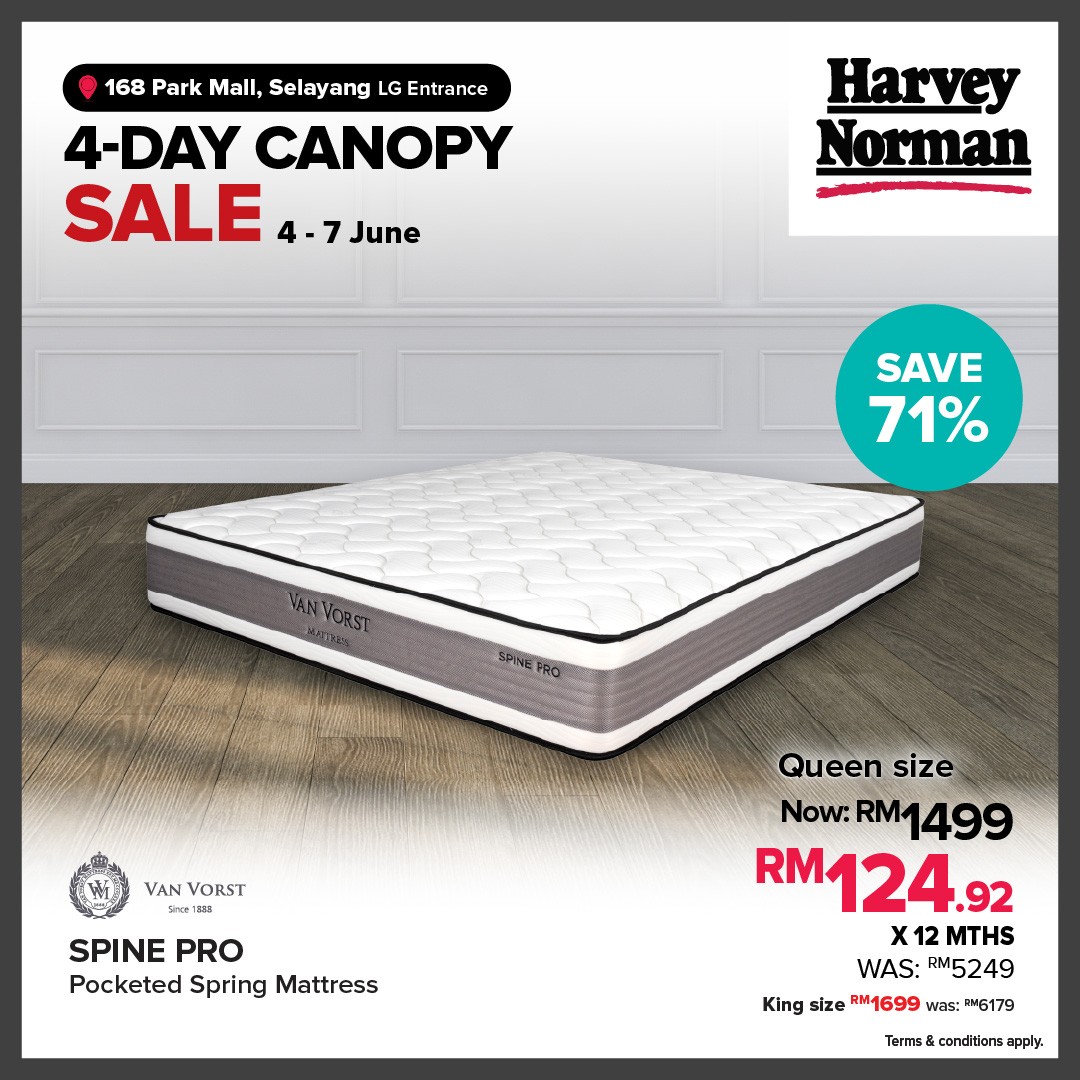 Harvey-Norman-Malaysia-4-Day-Canopy-Sale-9 4–7 June 2026: Harvey Norman Malaysia 4-Day Canopy Sale – Enjoy Up to 80% Off Home Essentials, Furniture, Electronics and More