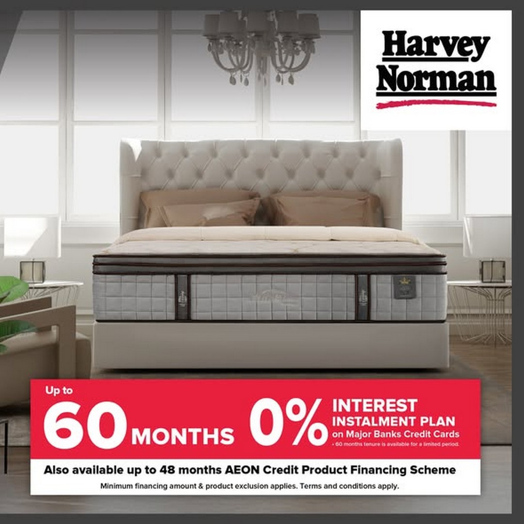 Harvey-Norman-Malaysia-Mattress-Mega-Sale-1 11-17 June 2026: Harvey Norman Malaysia Mattress Mega Sale, Up to 85% Off Premium Bedding Promotion Across Stores and Online