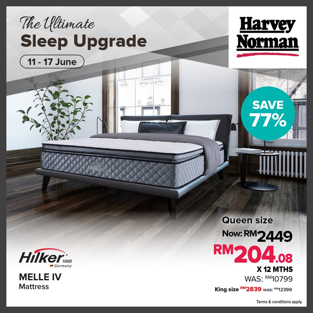 Harvey-Norman-Malaysia-Mattress-Mega-Sale-4 11-17 June 2026: Harvey Norman Malaysia Mattress Mega Sale, Up to 85% Off Premium Bedding Promotion Across Stores and Online