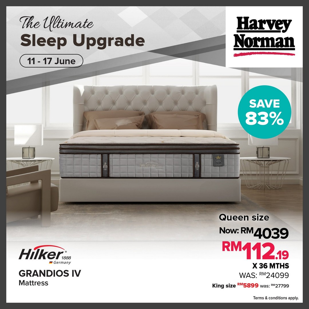 Harvey-Norman-Malaysia-Mattress-Mega-Sale-6 11-17 June 2026: Harvey Norman Malaysia Mattress Mega Sale, Up to 85% Off Premium Bedding Promotion Across Stores and Online