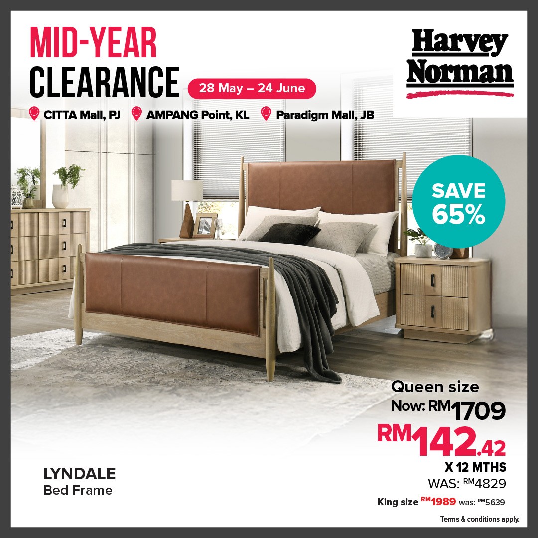 Harvey-Norman-Malaysia-Mid-Year-Clearance-Sale-13 28 May – 24 June 2026: Harvey Norman Malaysia Mid-Year Clearance Sale – Save Up to 80% Off at Factory Outlet Locations and Online Promotion