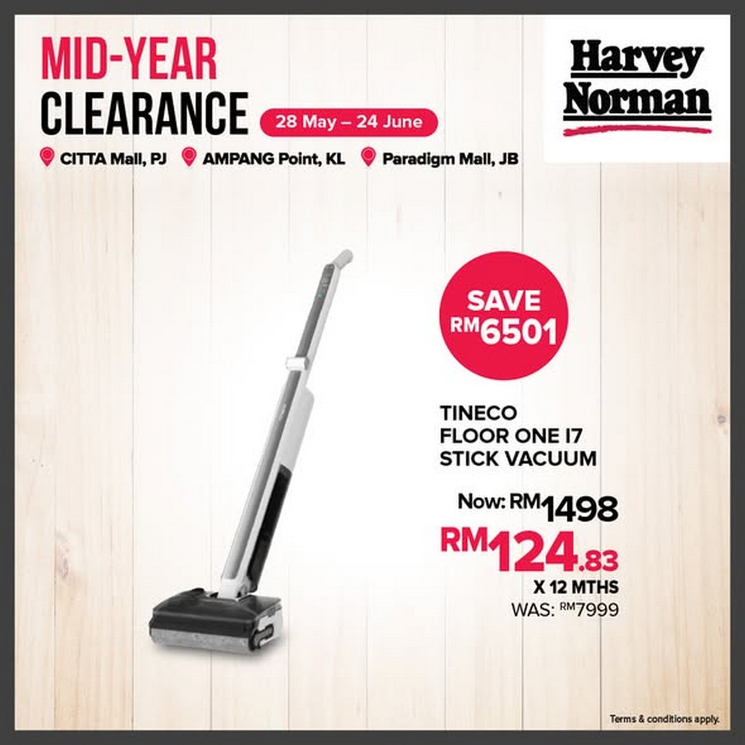 Harvey-Norman-Malaysia-Mid-Year-Clearance-Sale-3 28 May – 24 June 2026: Harvey Norman Malaysia Mid-Year Clearance Sale – Save Up to 80% Off at Factory Outlet Locations and Online Promotion