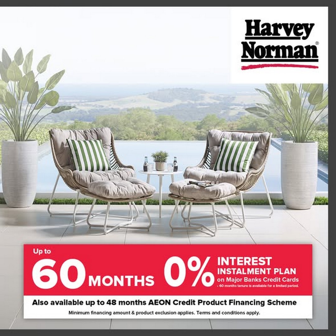 Harvey-Norman-Malaysia-Outdoor-Furniture-Promotion-1 28 May – 24 June 2026: Harvey Norman Malaysia Outdoor Furniture Promotion – Enjoy Up to 60% Off Plus Extra 10% Off Selected Sets