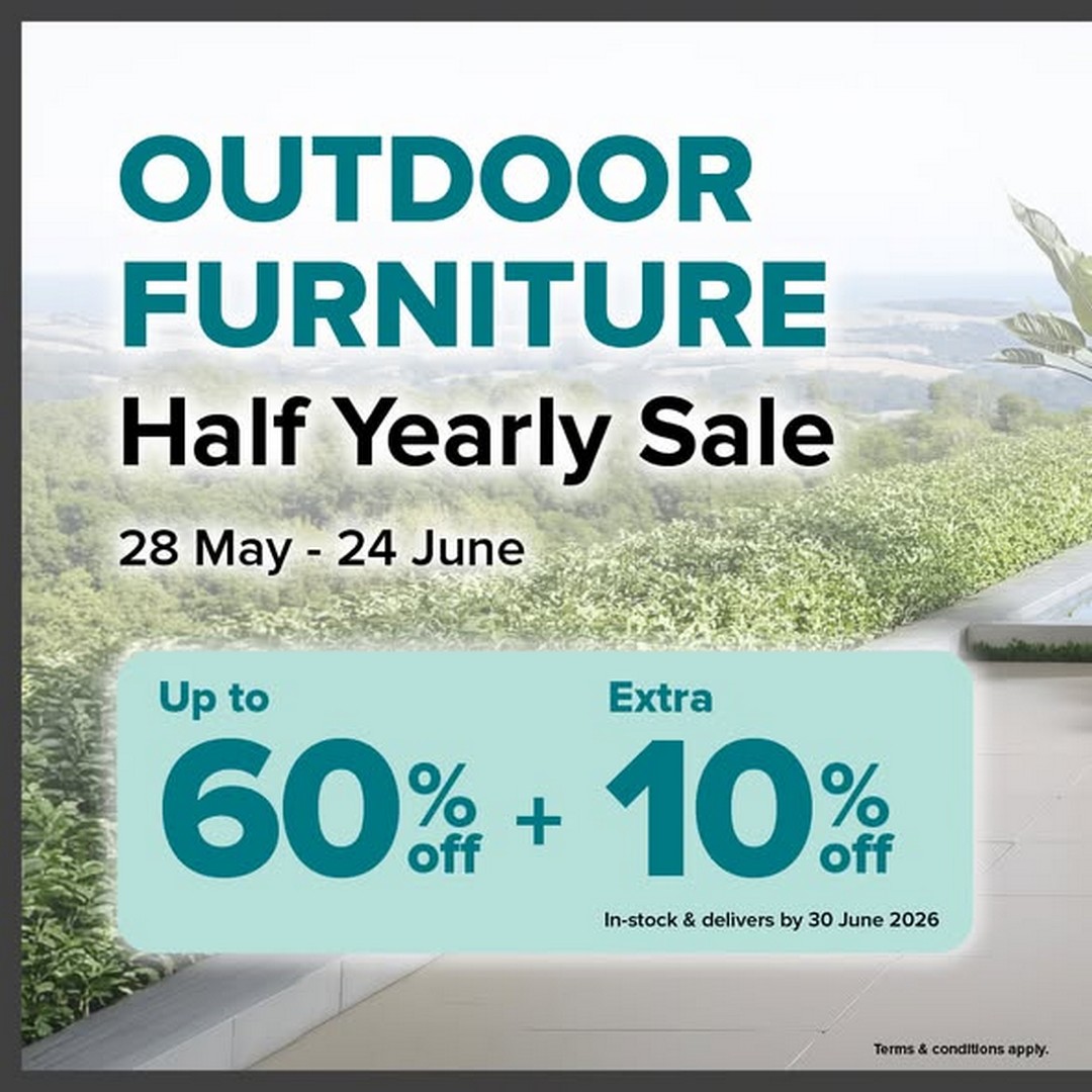 Harvey-Norman-Malaysia-Outdoor-Furniture-Promotion 28 May – 24 June 2026: Harvey Norman Malaysia Outdoor Furniture Promotion – Enjoy Up to 60% Off Plus Extra 10% Off Selected Sets
