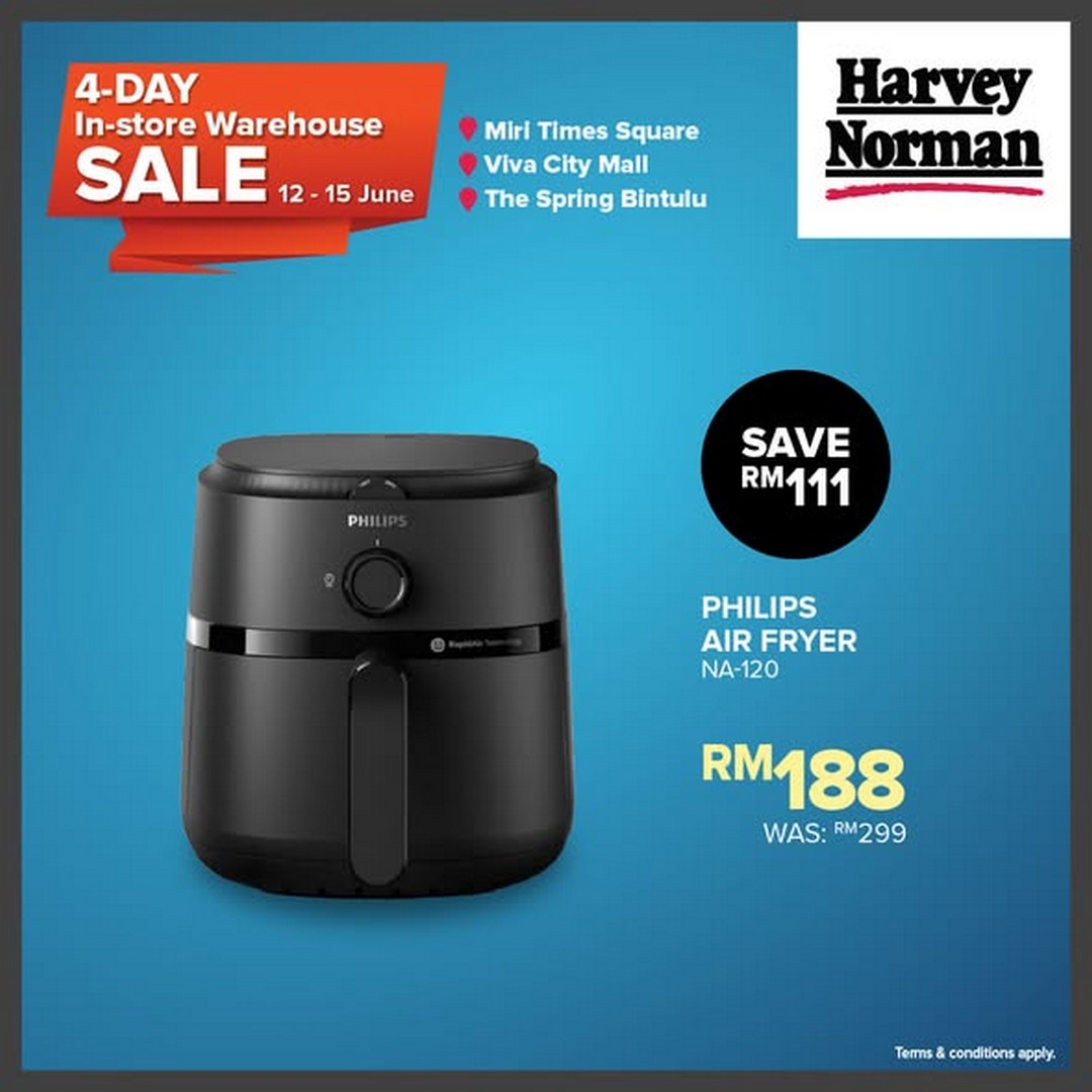 Harvey-Norman-Malaysia-Warehouse-Sale-Up-to-75-Off-In-Store-Clearance-3 12–15 June 2026: Harvey Norman Malaysia Warehouse Sale: Up to 75% Off In-Store Clearance Deals on Home & Tech Essentials in Sarawak