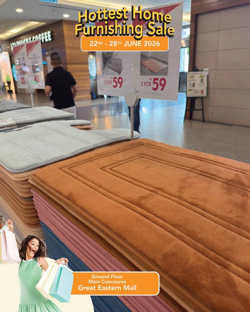 Homes-Harmony-Malaysia-Home-Living-Warehouse-Promotion-10 22–28 June 2026: Home's Harmony Malaysia Home & Living Warehouse Promotion at Great Eastern Mall – Furniture, Bedding & Décor Sale