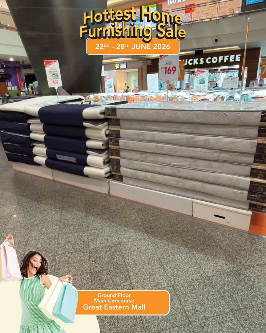 Homes-Harmony-Malaysia-Home-Living-Warehouse-Promotion-5 22–28 June 2026: Home's Harmony Malaysia Home & Living Warehouse Promotion at Great Eastern Mall – Furniture, Bedding & Décor Sale