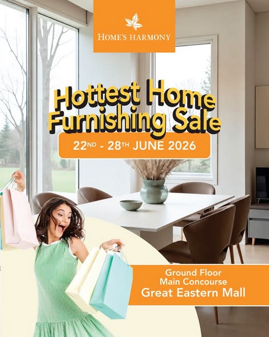 Homes-Harmony-Malaysia-Home-Living-Warehouse-Promotion 22–28 June 2026: Home's Harmony Malaysia Home & Living Warehouse Promotion at Great Eastern Mall – Furniture, Bedding & Décor Sale