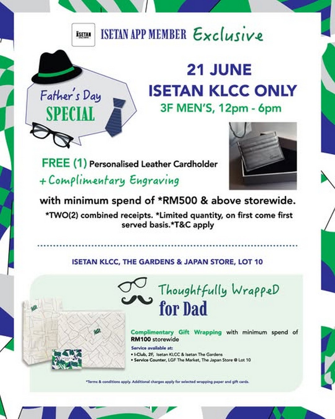 Isetan-Kuala-Lumpur-Fathers-Day-Gift-Promotion-1 8-25 June 2026: Isetan Kuala Lumpur Father’s Day Gift Promotion – Exclusive Rewards, Personalised Gifts and Special Shopping Privileges for Every Dad