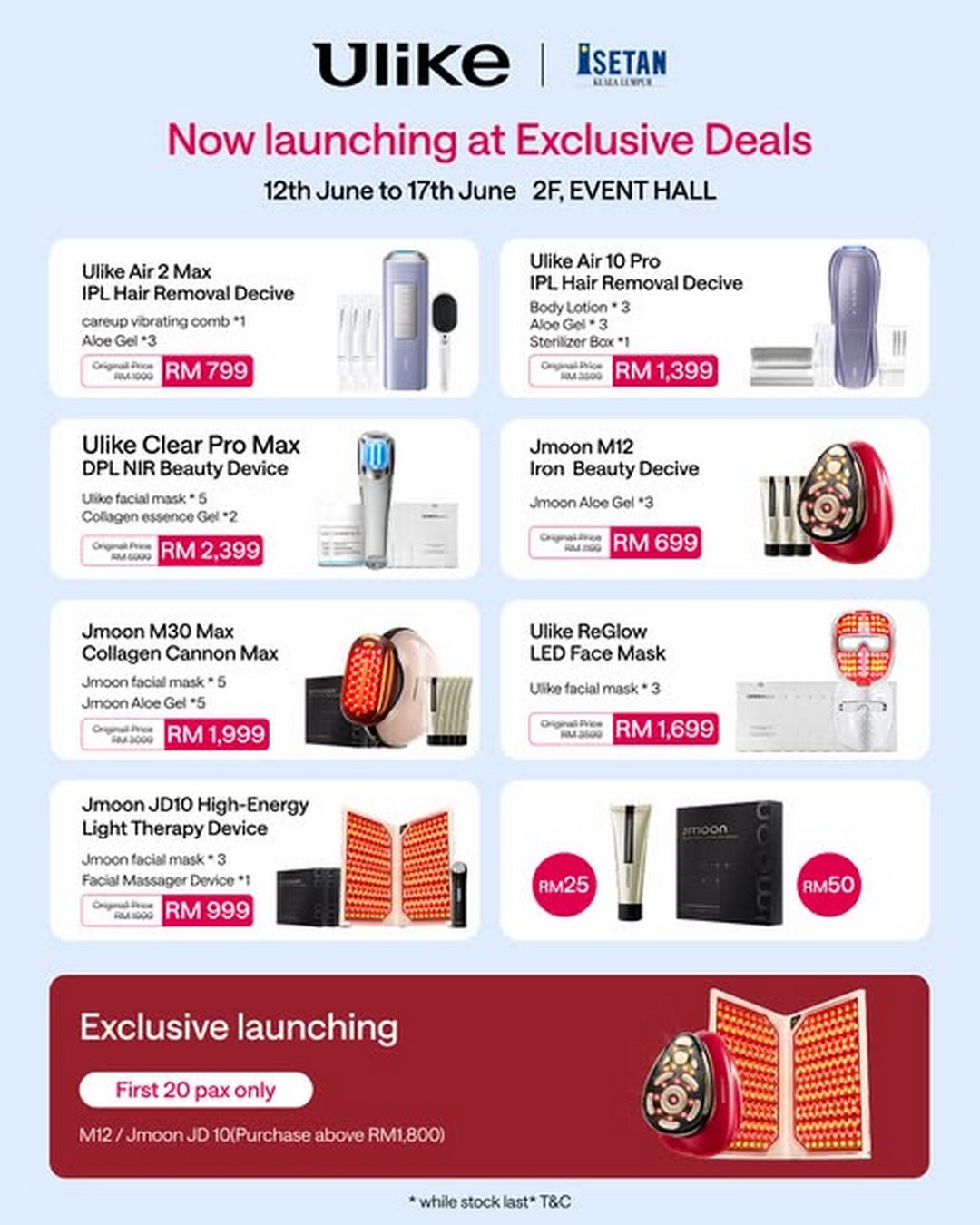 Isetan-Kuala-Lumpur-x-ULIKE-Arrival-at-Beauty-Hall 12-17 June 2026: Isetan Kuala Lumpur x ULIKE Arrival at Beauty Hall, Exclusive Launch Promotion Event at Isetan 2F Beauty Hall