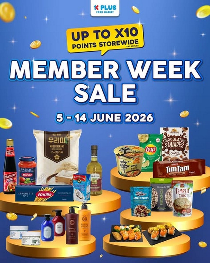 K-Plus-Food-Market-Members-Week-Promotion 5–14 June 2026: K Plus Food Market Member’s Week Promotion – Exclusive Deals, Bigger Savings and Special Rewards for Members