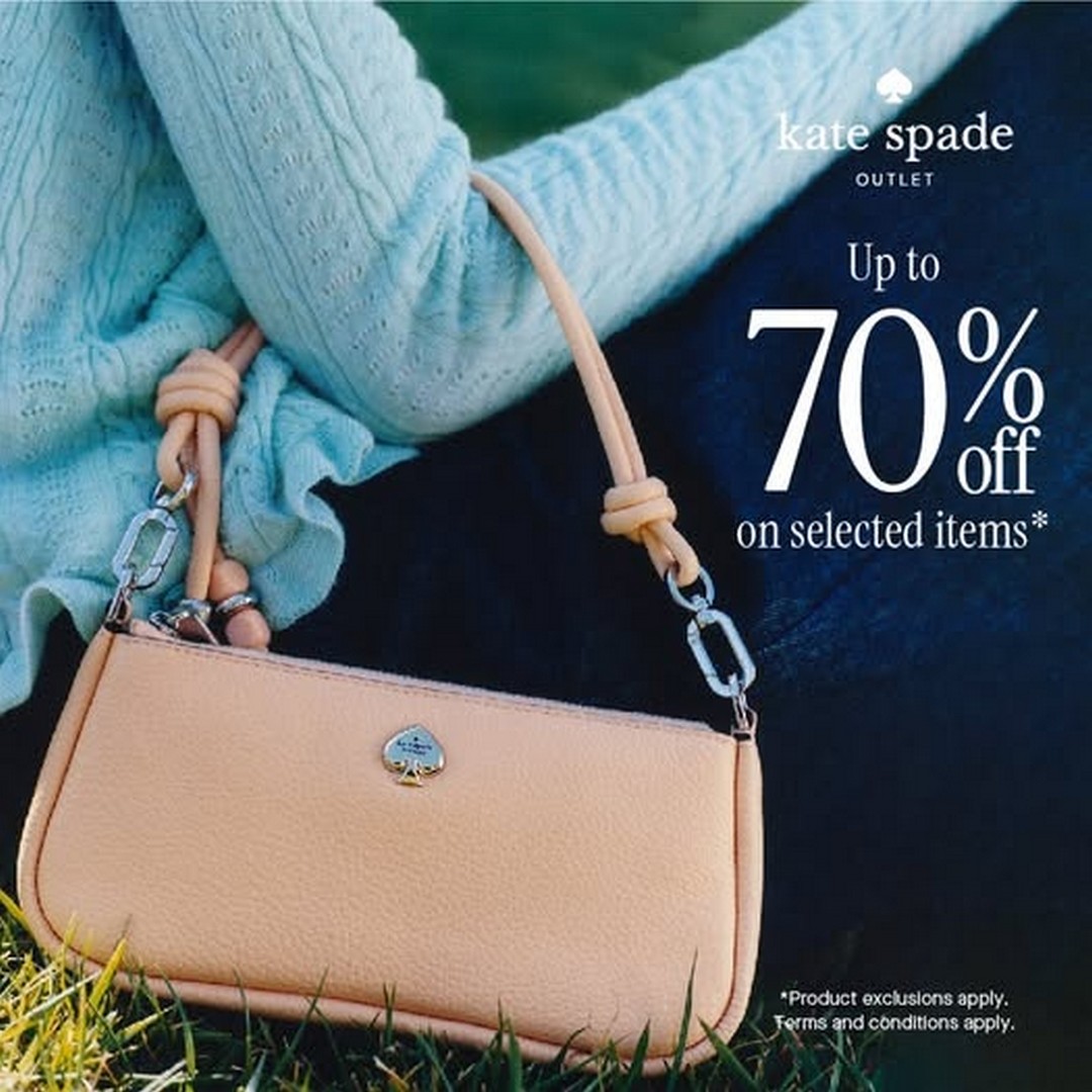 Kate-Spade-New-York-Outlet-Malaysia-June-Special-Sale 12–14 June 2026: Kate Spade New York Outlet Malaysia June Special Sale Up To 70% Off Selected Items at Mitsui Outlet Park KLIA Sepang