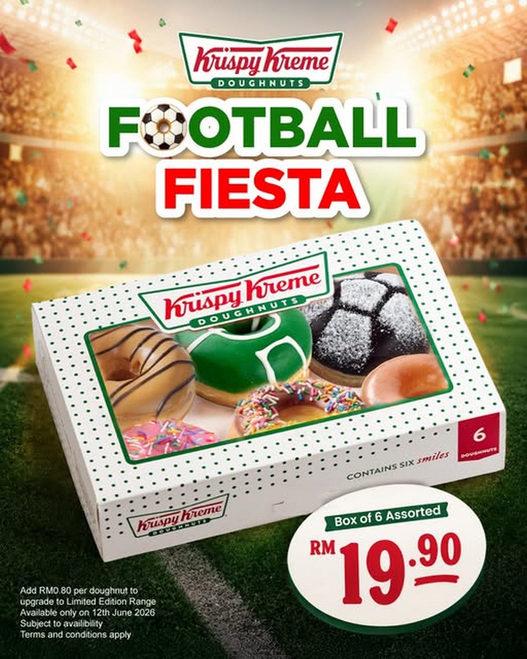 Krispy-Kreme-Doughnuts-Special-Promotion-at-Genting-Highlands-Premium-Outlets 12 June 2026: Krispy Kreme Doughnuts Special Promotion at Genting Highlands Premium Outlets – Get 6 Selected Items for Only RM19.90
