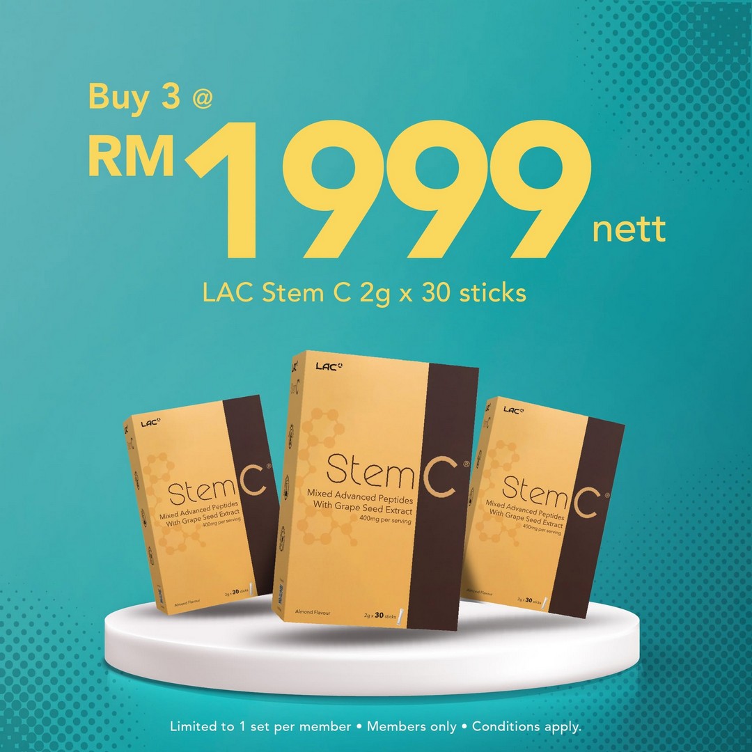 LAC-Malaysia-In-Store-Warehouse-Sale-Up-to-70-Off-Second-Item-4 17–30 June 2026: LAC Malaysia In-Store Warehouse Sale, Up to 70% Off Second Item, Buy 3 Specials on Supplements Promotion, Limited-Time Members Only Deal