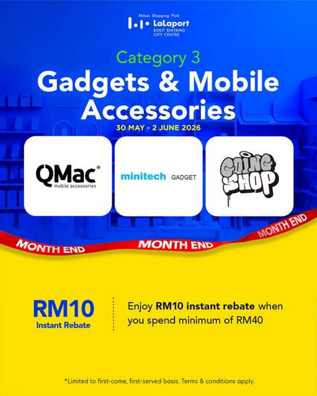 LaLaport-BBCC-Pay-Day-Deals-Promotion-with-Instant-Rebates-3 30 May – 2 June 2026: LaLaport BBCC Pay Day Deals Promotion with Instant Rebates Up to RM300 on Home Essentials, Lifestyle Products and Latest Gadgets
