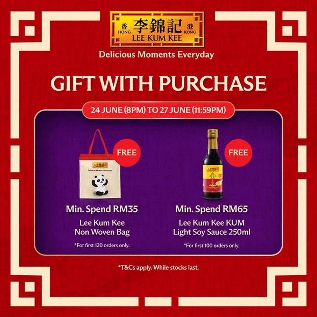 Lee-Kum-Kee-Malaysia-Lazada-Pay-Day-Sale-Promotion-3 24 June 2026 onwards: Lee Kum Kee Malaysia Lazada Pay Day Sale Promotion – Enjoy Discounts, Free Gifts and Exclusive Multi-Buy Deals on Your Favourite Sauces