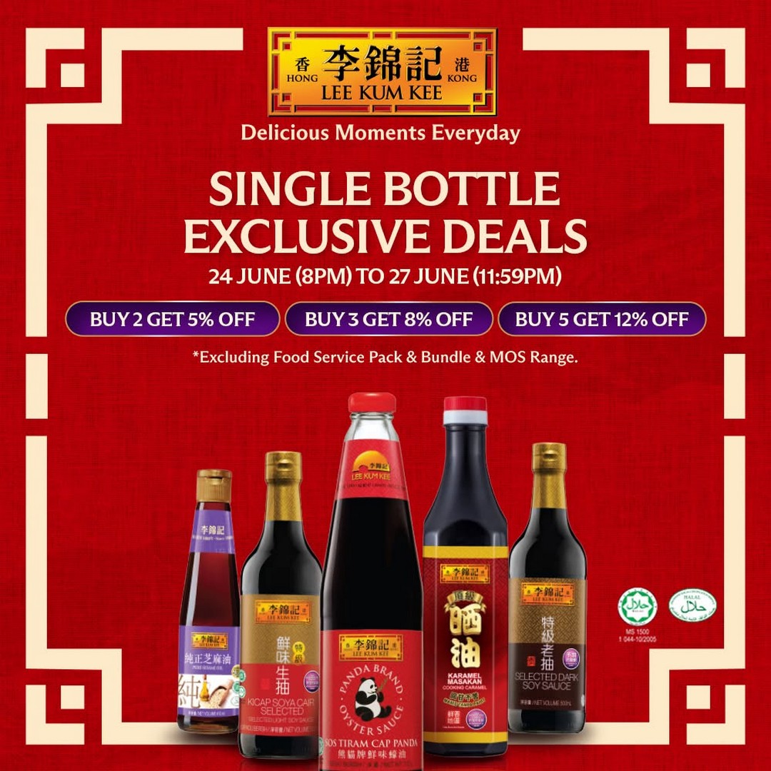 Lee-Kum-Kee-Malaysia-Lazada-Pay-Day-Sale-Promotion-4 24 June 2026 onwards: Lee Kum Kee Malaysia Lazada Pay Day Sale Promotion – Enjoy Discounts, Free Gifts and Exclusive Multi-Buy Deals on Your Favourite Sauces