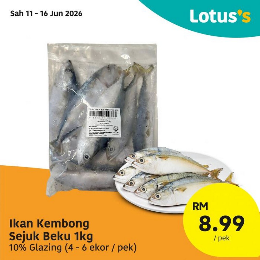 Lotuss-Banyak-Murah-Sale-Promotion-10 11 June – 1 July 2026: Lotus's Banyak Murah Sale Promotion – 10kg Rice from RM29.50, Fresh Chicken RM11.99/kg and Huge Savings on Groceries, Household Essentials, Apparel and More Across Malaysia