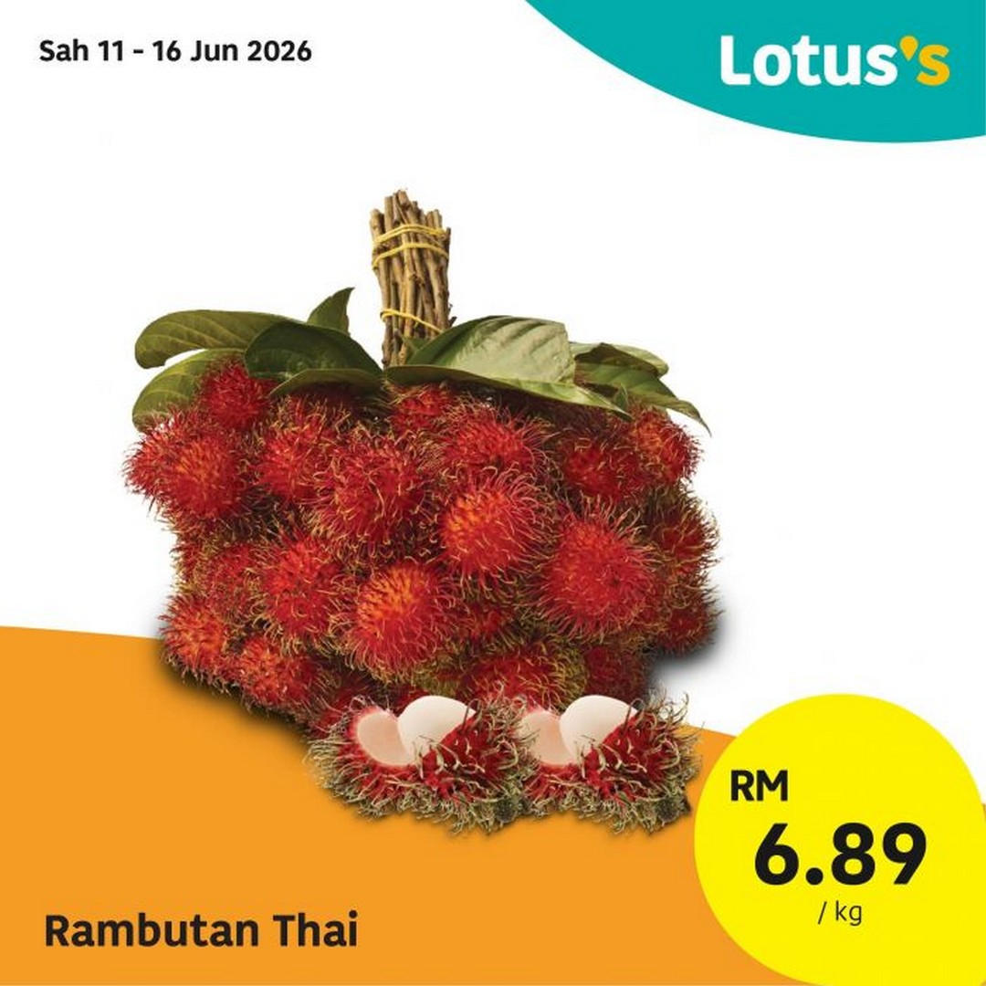 Lotuss-Banyak-Murah-Sale-Promotion-12 11 June – 1 July 2026: Lotus's Banyak Murah Sale Promotion – 10kg Rice from RM29.50, Fresh Chicken RM11.99/kg and Huge Savings on Groceries, Household Essentials, Apparel and More Across Malaysia