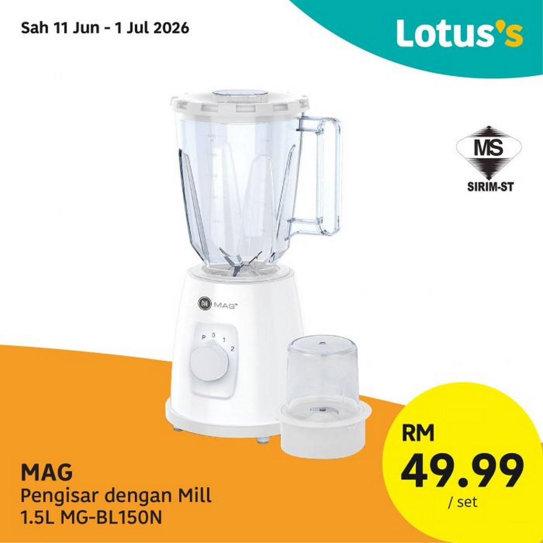 Lotuss-Banyak-Murah-Sale-Promotion-14 11 June – 1 July 2026: Lotus's Banyak Murah Sale Promotion – 10kg Rice from RM29.50, Fresh Chicken RM11.99/kg and Huge Savings on Groceries, Household Essentials, Apparel and More Across Malaysia