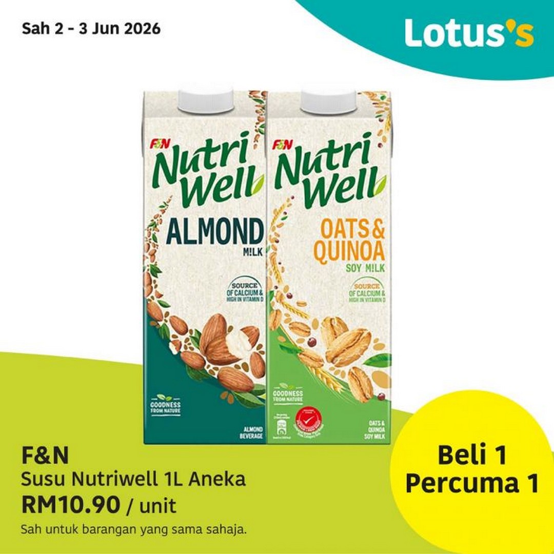 Lotuss-Gila-Jimat-Sale-Promotion-–-Buy-1-Free-1-Deals-Fresh-Groceries-13 2-10 June 2026: Lotus's Gila Jimat Sale Promotion – Buy 1 Free 1 Deals, Fresh Groceries and Household Essentials at Incredible Prices