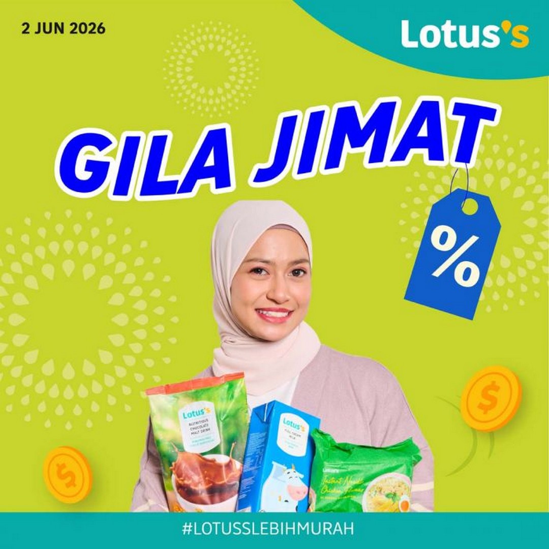 Lotuss-Gila-Jimat-Sale-Promotion-–-Buy-1-Free-1-Deals-Fresh-Groceries 2-10 June 2026: Lotus's Gila Jimat Sale Promotion – Buy 1 Free 1 Deals, Fresh Groceries and Household Essentials at Incredible Prices