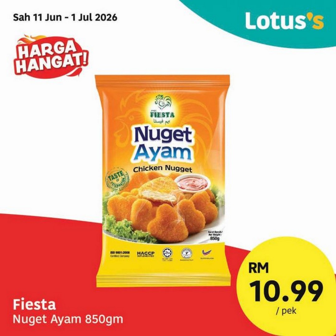 Lotuss-Harga-Hangat-Sale-Promotion-–-Fresh-Chicken-from-RM9.99-13 11 June – 1 July 2026: Lotus's Harga Hangat Sale Promotion – Fresh Chicken from RM9.99/kg, Buy 1 Free 1 Deals and Big Grocery Savings Across Malaysia